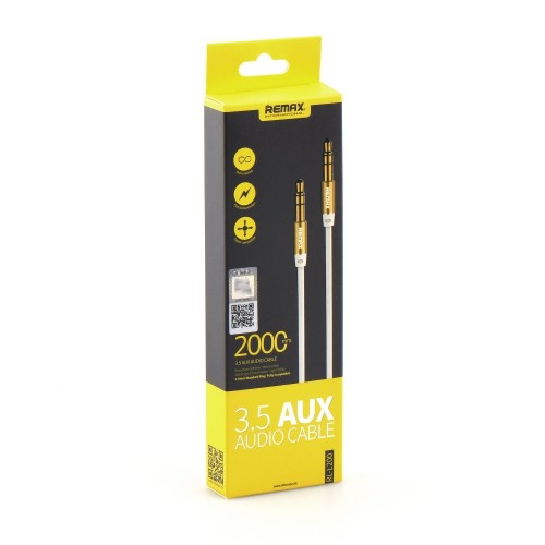 Καλώδιο Remax 3.5mm Jack 2m White (RL-L200)