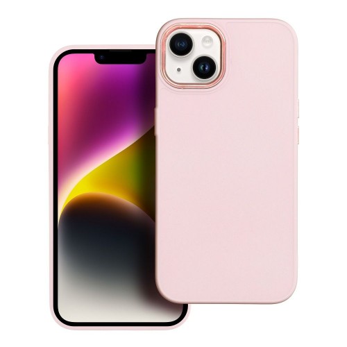 ΘΗΚΗ ΓΙΑ SAMSUNG GALAXY A14 4G/5G FRAME POWDER PINK