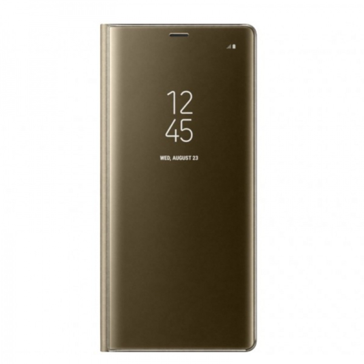 Θήκη για Samsung Galaxy A50 Senso Clear Book Gold SECLBSAMA50G