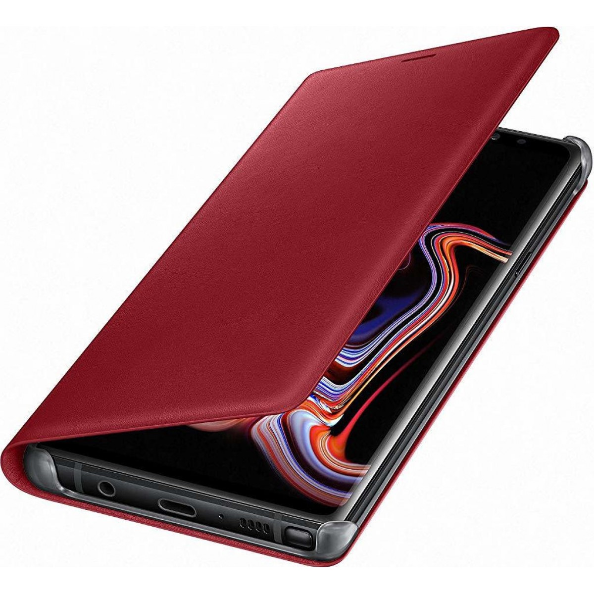 Θήκη για Samsung Galaxy Note 9 Leather View Red EF-WN960LRE Original