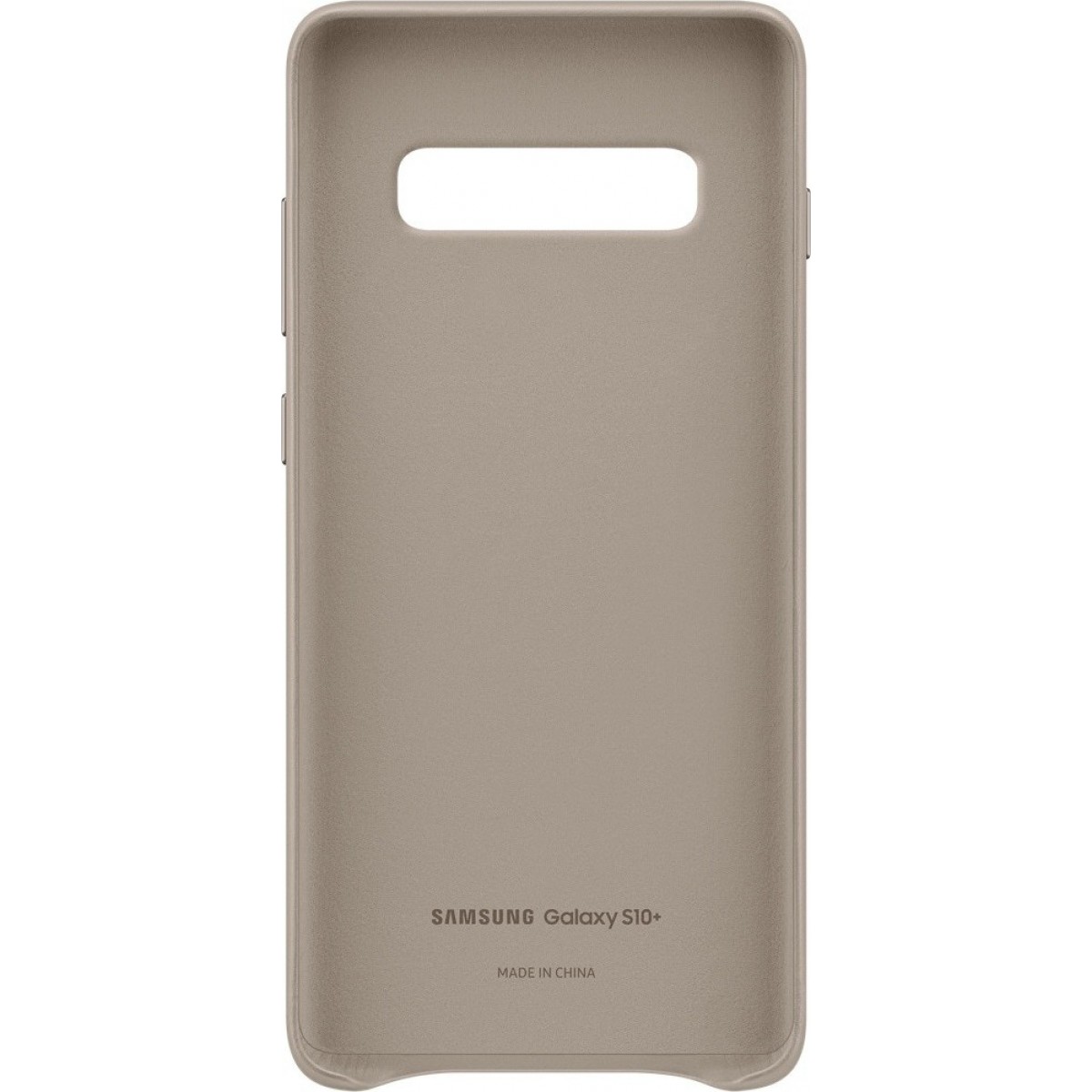 Θηκη για Samsung Galaxy S10 Plus Leather Cover Gray Original EF-VG975LJE