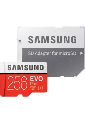 SAMSUNG MICRO SDXC 256GB U3 EVO+ MB-MC256HA ADAPTOR