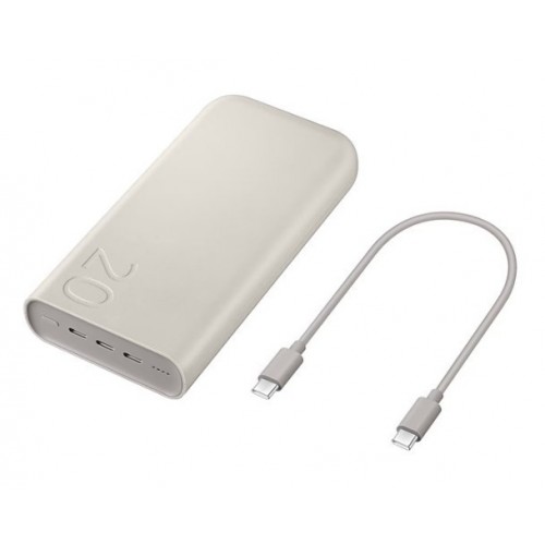 SAMSUNG POWER BANK POWER DELIVERY 20000mAh 45W EB-P4520 BEIGE