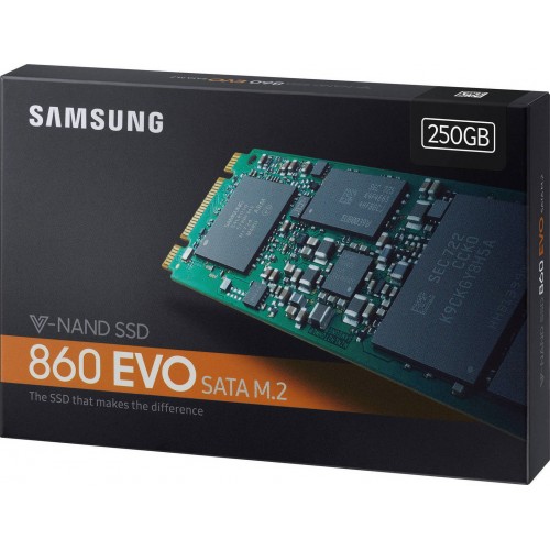 SSD SAMSUNG 860 EVO M.2 250GB (MZ-N6E250BW)