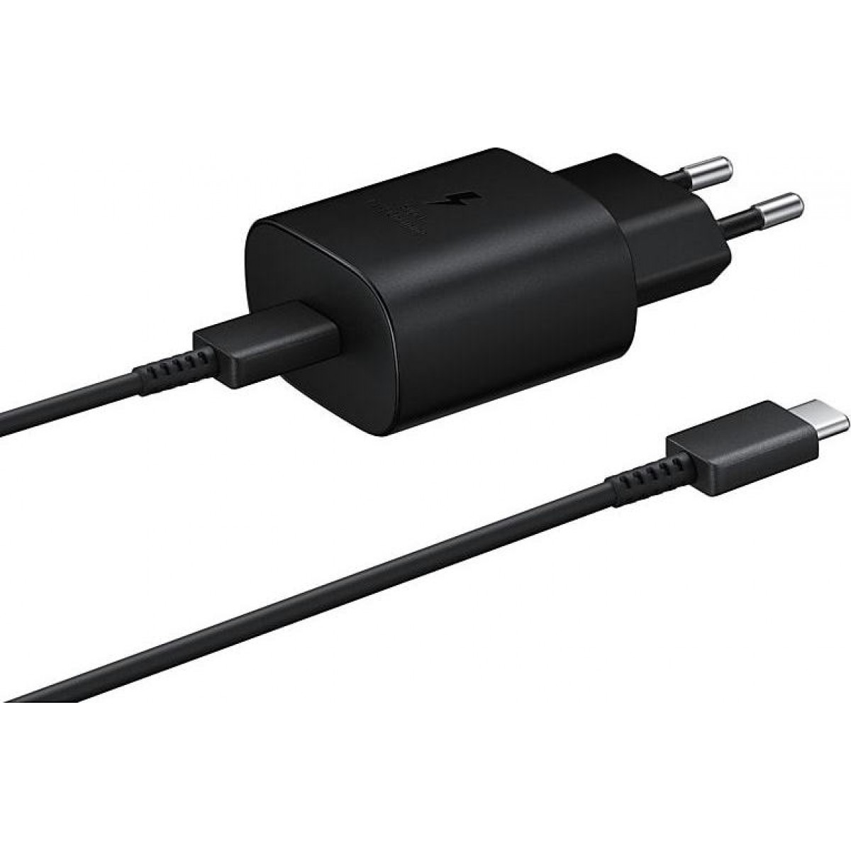 Samsung USB Type-C Cable & Wall Adapter Black (EP-TA800XBEGWW)
