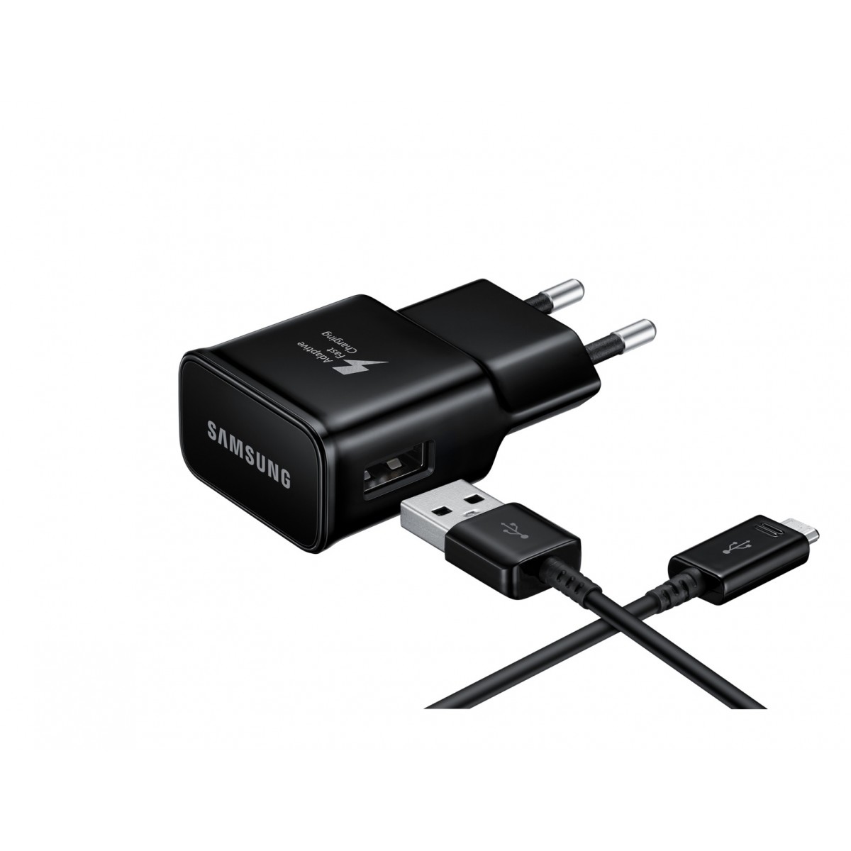 Samsung USB Type-C Cable & Wall Adapter Black (EP-TA20EBECGWW)