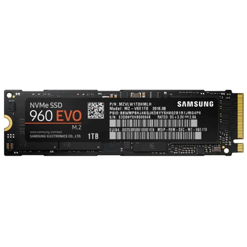 SSD SAMSUNG 960 EVO M.2 1TB MZ-V6E1T0BW EU