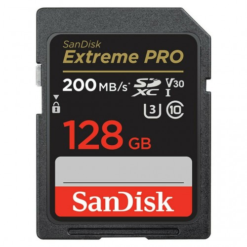 SANDISK SDXC EXTREME PRO 128GB UHS-I C10 U3 V30