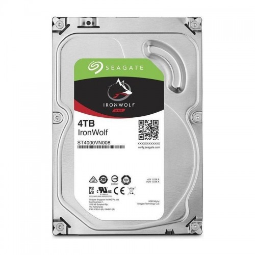 HDD SEAGATE IRONWOLF 4TB 3.5" SATA 3 256MB ST4000VN006