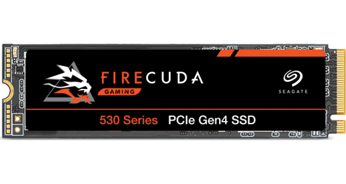 SSD SEAGATE FIRECUDA 530 1TB M.2 NVME PCI EXPRESS 4.0 SSD SEAGATE FIRECUDA 530 1TB M.2 NVME PCI EXPRESS 4.0