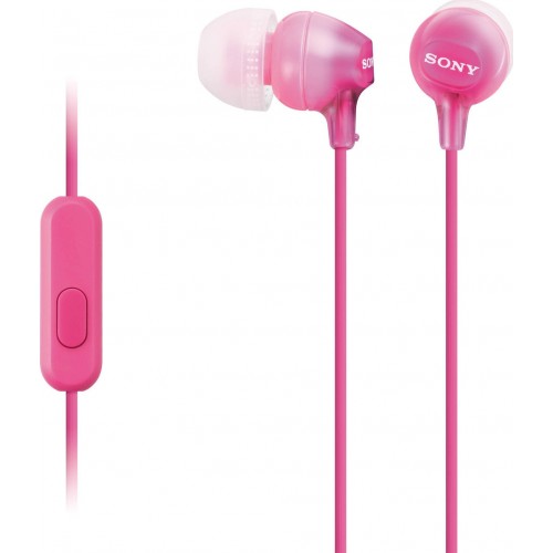 SONY IN EAR HEADPHONES MDR-EX15APPI PINK