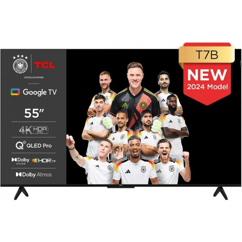 TV TCL 55" 55T7B 4K UHD QLED (2024)
