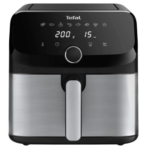 TEFAL EASY FRY AIR FRYER EY855D 7.5LT SILVER