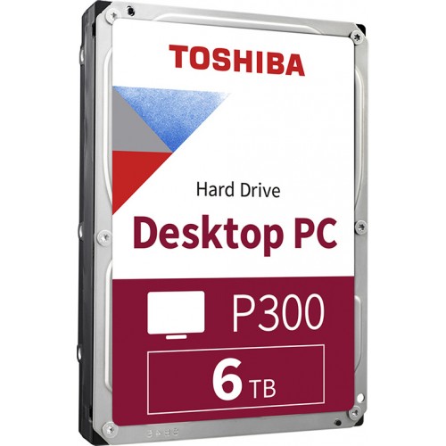 HDD TOSHIBA P300 6TB 3.5" 128MB SATA 3 HDWD260UZSVA