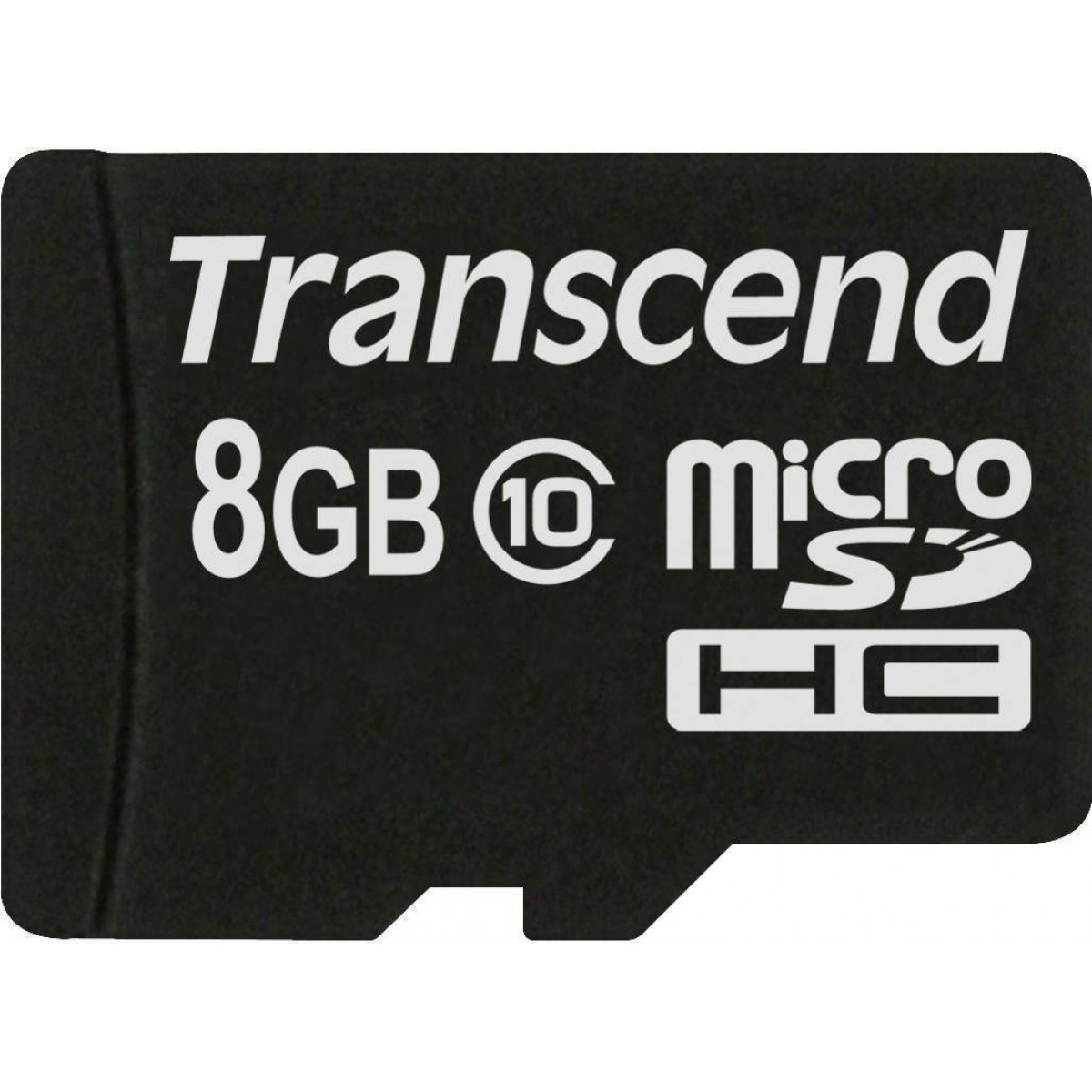 MICRO SDHC TRANSCEND 8GB CLASS 10 TS8GUSDHC10