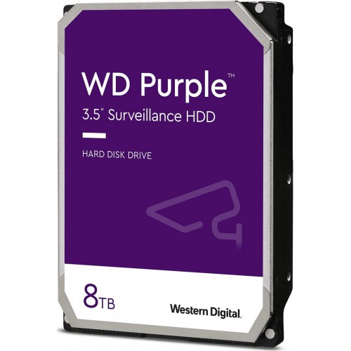 HDD WD PURPLE 8TB 3.5" SATA 3 WD84PURZ