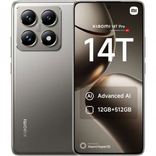 XIAOMI 14T PRO 512GB 12GB 5G DUAL TITAN GRAY 2406APNFAG ΕΚΘΕΣΙΑΚΟ