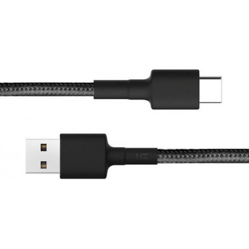 CABLE ORIGINAL XIAOMI BRAIDED USB TYPE C 1m BLACK SJV4109GL
