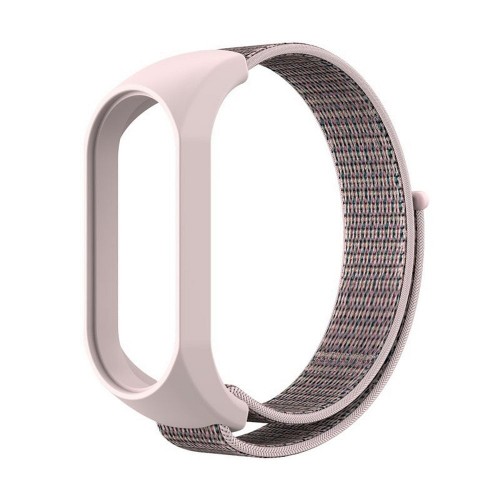 STRAP NYLON FOR XIAOMI MI BAND 5/6/7 PINK (06)