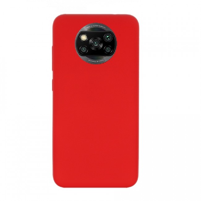 ΘΗΚΗ ΓΙΑ XIAOMI POCOPHONE X3 NFC SOFT TOUCH RED
