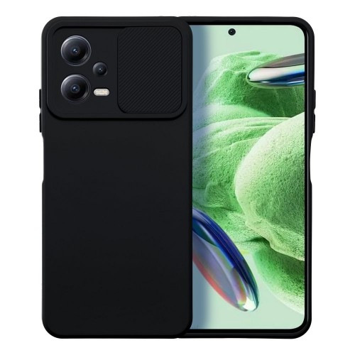 ΘΗΚΗ ΓΙΑ XIAOMI REDMI NOTE 12 5G SLIDE BLACK