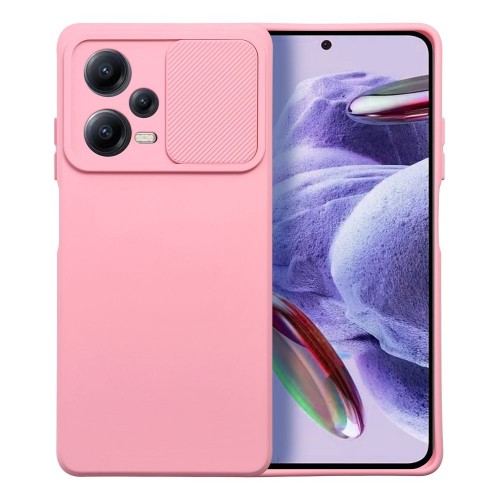ΘΗΚΗ ΓΙΑ XIAOMI REDMI NOTE 12 PRO 5G SLIDE LIGHT PINK