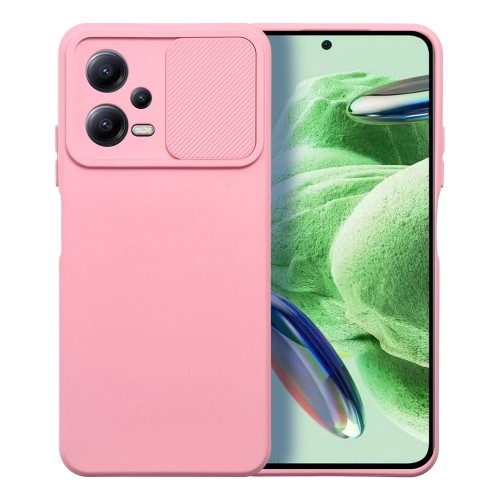 ΘΗΚΗ ΓΙΑ XIAOMI REDMI NOTE 12 5G SLIDE LIGHT PINK