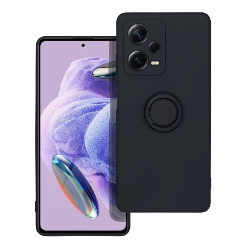 ΘΗΚΗ ΓΙΑ XIAOMI REDMI NOTE 12 PRO PLUS 5G SILICONE RING BLACK