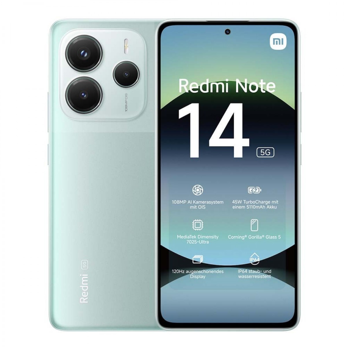 XIAOMI REDMI NOTE 14 128GB 6GB 5G DUAL GREEN 24094RAD4G