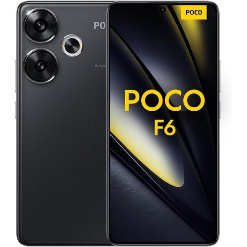 XIAOMI POCO F6 512GB 12GB 5G DUAL BLACK ΕΚΘΕΣIAKO