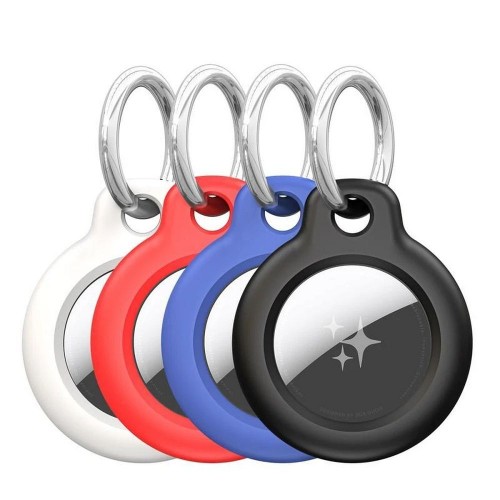 APPLE AIRTAG DUX DUCIS SECURE CASE MAD OF DURABLE PC (4-PACK)