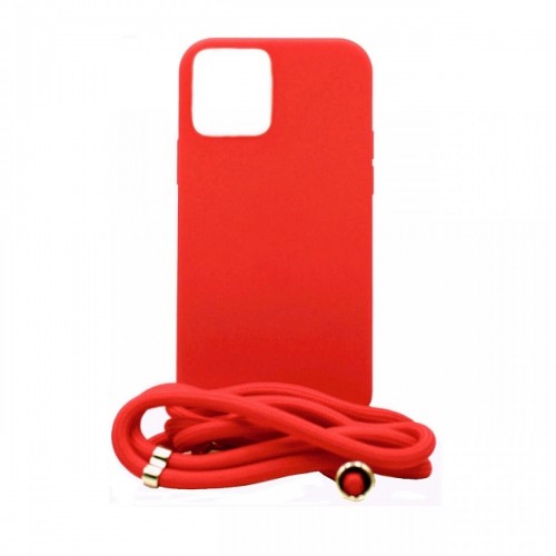 ΘΗΚΗ ΓΙΑ APPLE IPHONE 14 PRO MAX SPD COLOR CORD BACKCOVER RED SPDCCORIP14PMR