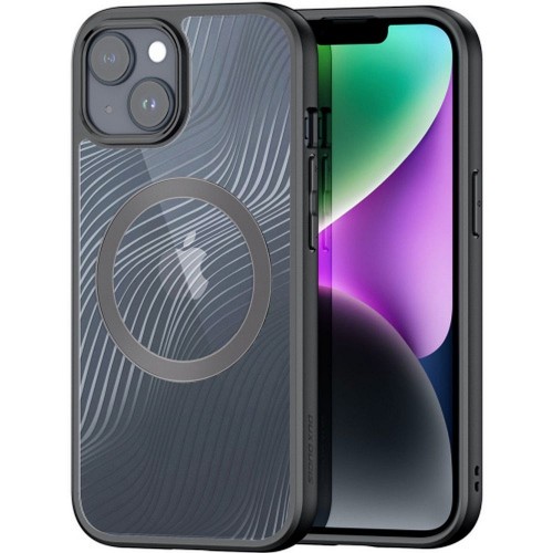ΘΗΚΗ ΓΙΑ APPLE IPHONE 15 DUX DUCIS AIMO MAG DURABLE BLACK BACK COVER