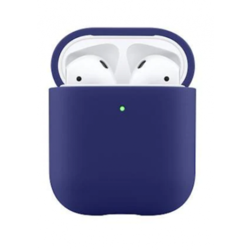 Θηκη για Apple Airpods Senso Silicone Blue SEBPG2BL