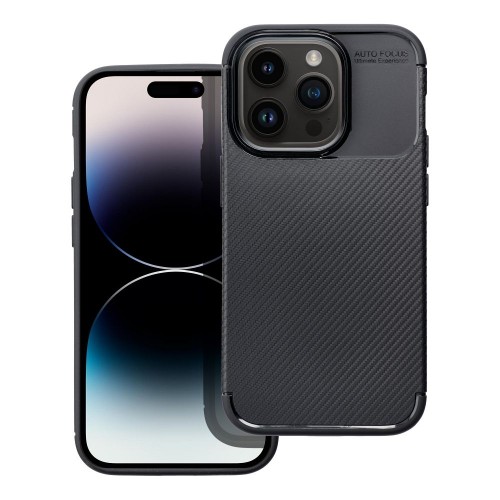 ΘΗΚΗ ΓΙΑ APPLE IPHONE 14 PRO MAX CARBON PREMIUM BLACK