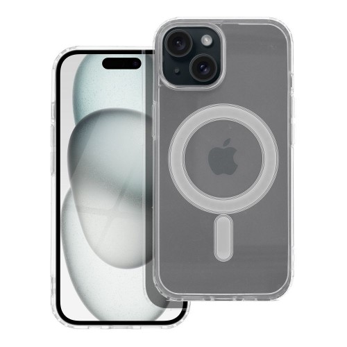 ΘΗΚΗ ΓΙΑ APPLE IPHONE 15 CLEAR MAG COVER COMPATIBLE WITH MAGSAFE