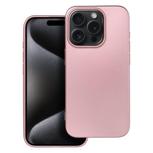 ΘΗΚΗ ΓΙΑ APPLE IPHONE 15 PRO METALLIC PINK