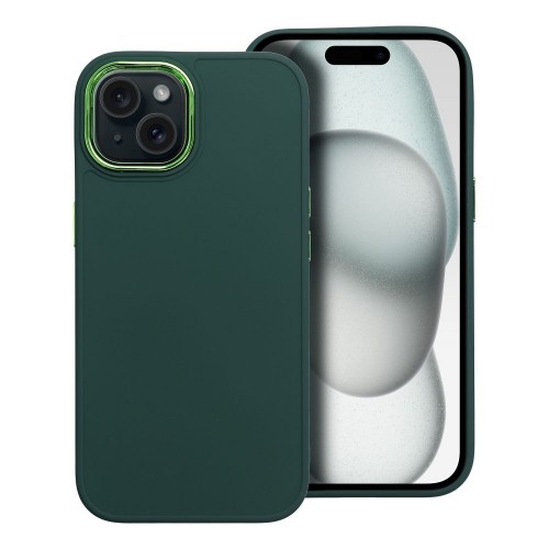 ΘΗΚΗ ΓΙΑ APPLE IPHONE 15 PLUS FRAME GREEN