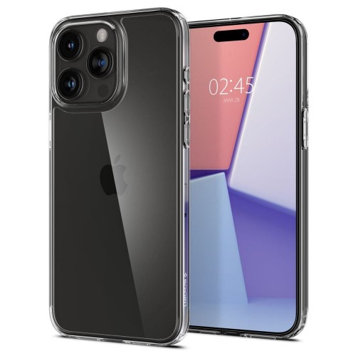 ΘΗΚΗ ΓΙΑ APPLE IPHONE 15 PRO MAX SPIGEN AIRSKIN HYBRID CLEAR ACS06554