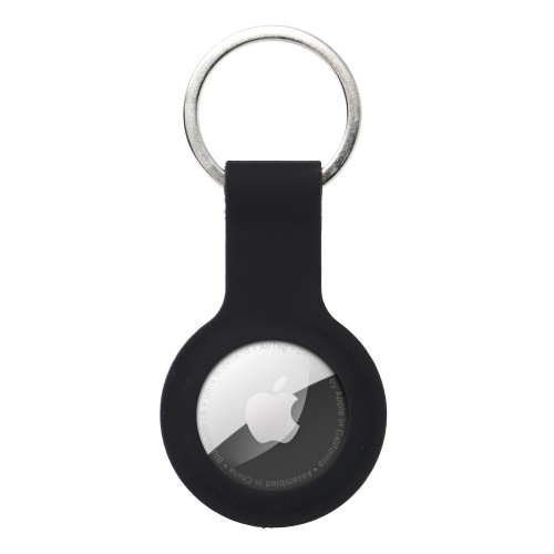 SILICONE HOLDER FOR APPLE AIRTAG BLACK