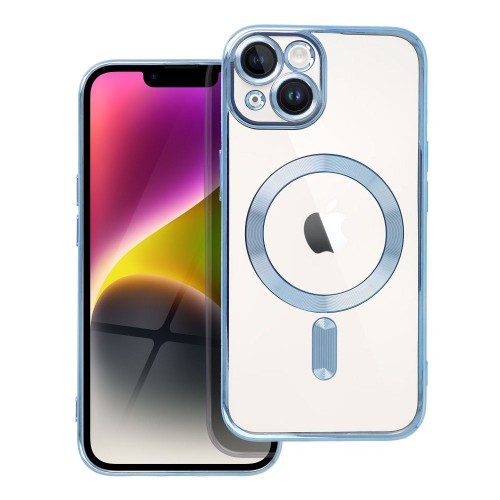 ΘΗΚΗ ΓΙΑ APPLE IPHONE 14 PLUS ELECTRO MAG COVER BLUE