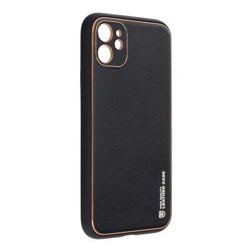 ΘΗΚΗ ΓΙΑ APPLE IPHONE 14 PRO LEATHER BLACK
