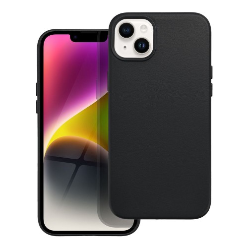 ΘΗΚΗ ΓΙΑ APPLE IPHONE 14 PLUS LEATHER BLACK