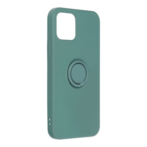 ΘΗΚΗ ΓΙΑ APPLE IPHONE 14 PRO MAX FORCELL SILICONE RING GREEN