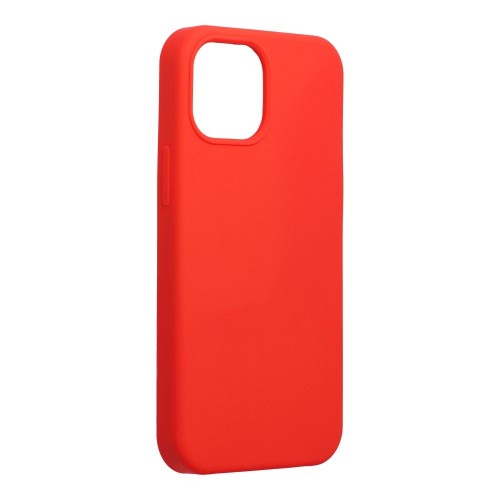 ΘΗΚΗ ΓΙΑ APPLE IPHONE 14 PLUS FORCELL SILICONE RED (WITHOUT HOLE)