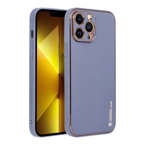 ΘΗΚΗ ΓΙΑ APPLE IPHONE 14 PRO MAX LEATHER BLUE
