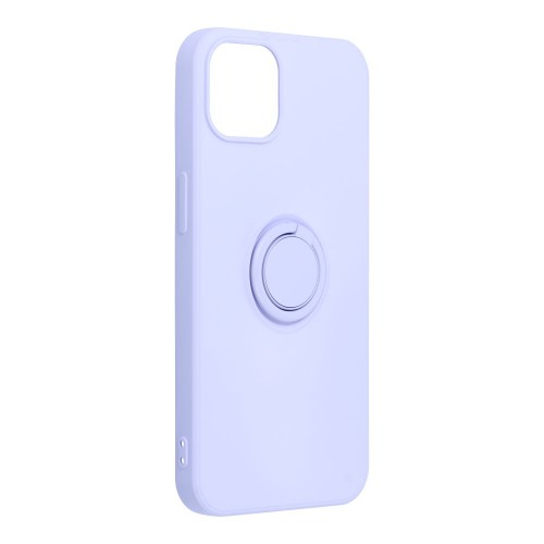 ΘΗΚΗ ΓΙΑ APPLE IPHONE 14 PRO MAX FORCELL SILICONE RING VIOLET