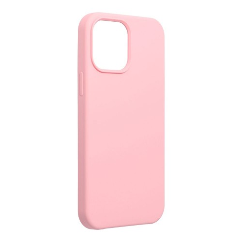 ΘΗΚΗ ΓΙΑ APPLE IPHONE 14 PLUS FORCELL SILICONE PINK (WITHOUT HOLE)