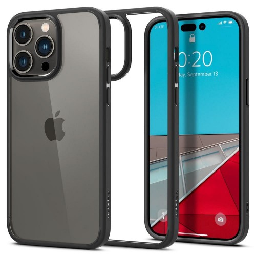 ΘΗΚΗ ΓΙΑ APPLE IPHONE 14 PRO SPIGEN ULTRA HYBRID MATTE BLACK ACS04961