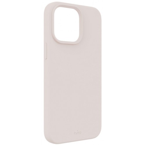 ΘΗΚΗ ΓΙΑ APPLE IPHONE 14 PRO MAX PURO ICON SILICON WITH MICROFIBER PINK IPC14P67ICONROSE